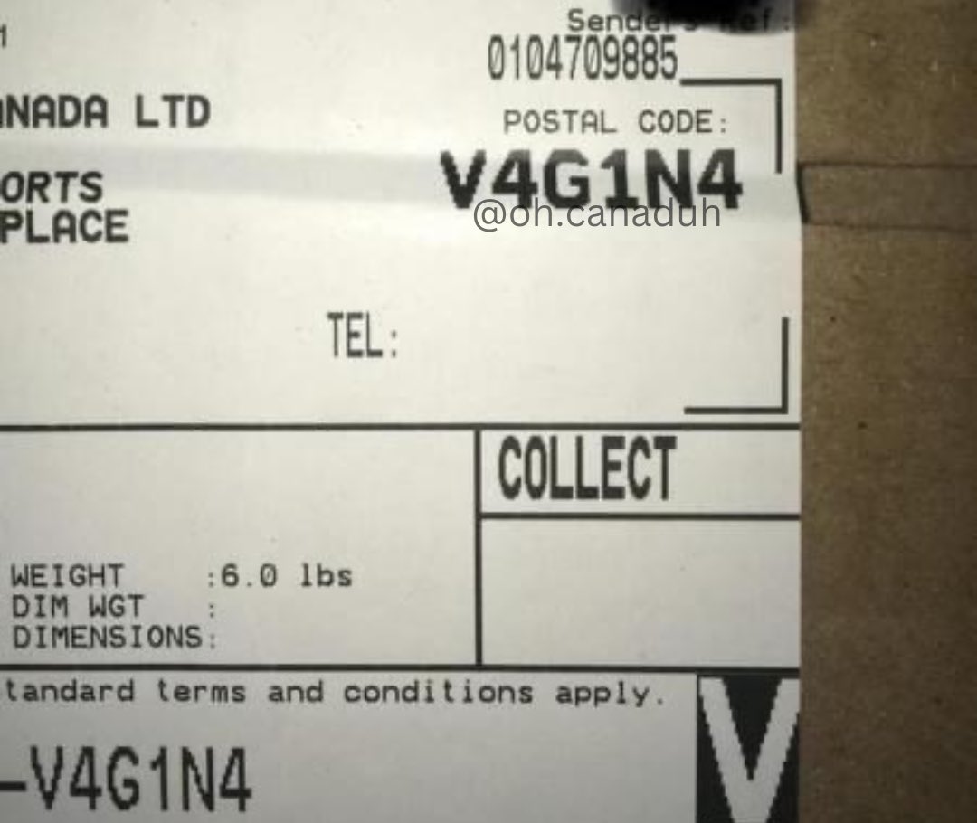 I think Delta, BC has the best postal code in all of #Canada: