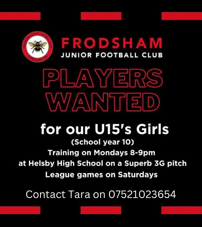 Frodsham Wildcats Centre tweet media