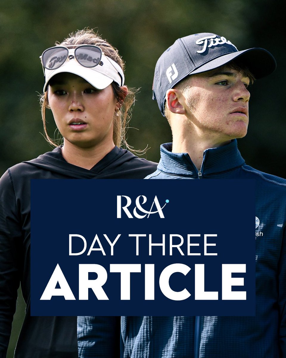 Our last-32 for each of the Boys' and Girls' Amateur Championships are confirmed 🏆

Read how the day went here 👉 go.randa.org/Boys&GirlsDayT…
