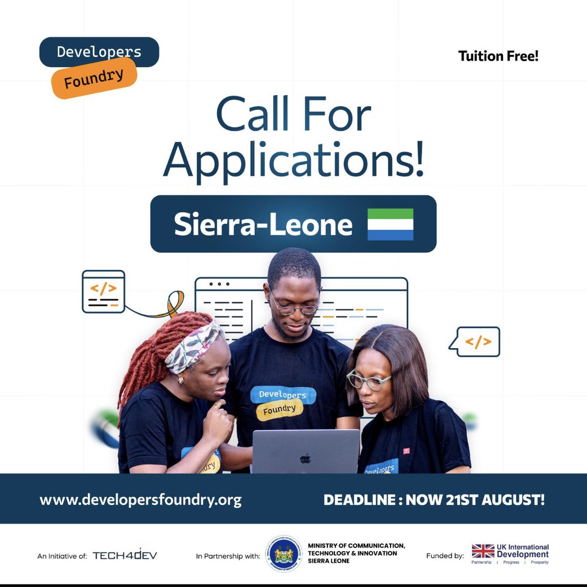 Ministry of Communication, Tech and Innovation tweet media