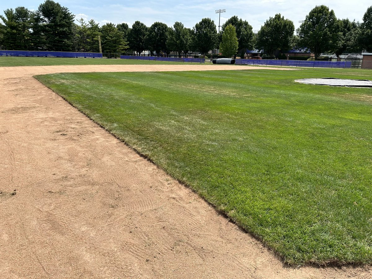 Watson Field gets a fresh cut and edge in prep for our prospect camp this coming Saturday! 

Looking forward to having 60 campers in front of our coaching staff. 

#ForONU