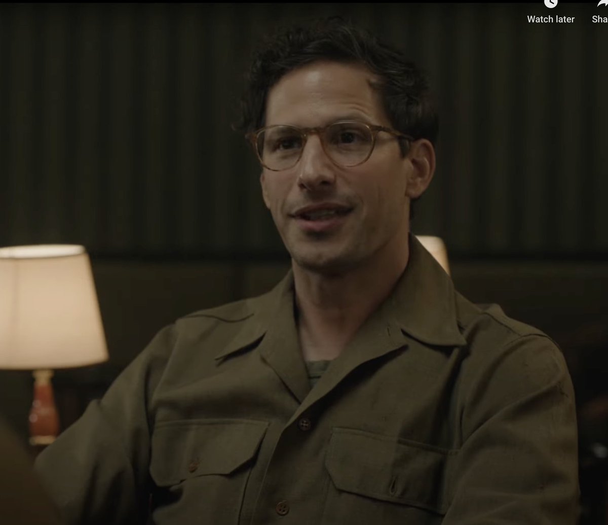 Kveller's tweet image. 🚨 Andy Samberg is entering his serious Holocaust movie era 🚨