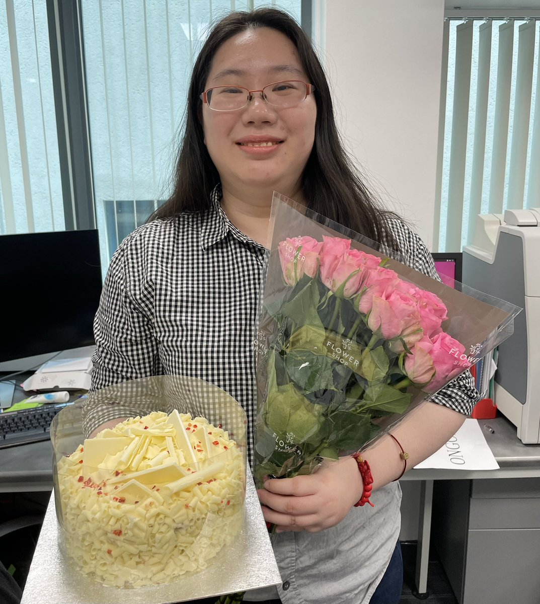 Irina Tikhonova (@irina_tkhnv) on Twitter photo Congratulations to <a href="/TianyiDing/">Tianyi Ding</a> on successfully defending her PhD thesis today! 🎉👩🎓
Many thanks to examiners Dr Richard <a href="/Bryce_Group/">Richard Bryce</a> and Dr <a href="/timskvortsov/">Timofey Skvortsov</a> and to Dr <a href="/lalitkvora/">Lalitkumar Vora</a> for chairing.
<a href="/pharmacyatQUB/">QUB Pharmacy School</a> #LoveQUB #GPCR #PhDLife Congratulations to <a href="/TianyiDing/">Tianyi Ding</a> on successfully defending her PhD thesis today! 🎉👩🎓
Many thanks to examiners Dr Richard <a href="/Bryce_Group/">Richard Bryce</a> and Dr <a href="/timskvortsov/">Timofey Skvortsov</a> and to Dr <a href="/lalitkvora/">Lalitkumar Vora</a> for chairing.
<a href="/pharmacyatQUB/">QUB Pharmacy School</a> #LoveQUB #GPCR #PhDLife