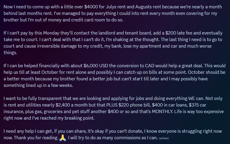 xNeonKnight's tweet photo. I'm going to be homeless. I need your help.
Please share and retweet if you cannot donate, I appreciate any help, thank you from the bottom of my heart. ❤️ Please send any money in USD. https://t.co/AeylEemD7j #help #urgent #emergency #gfm #homeless #lgbtq https://t.co/41zLFs1yep