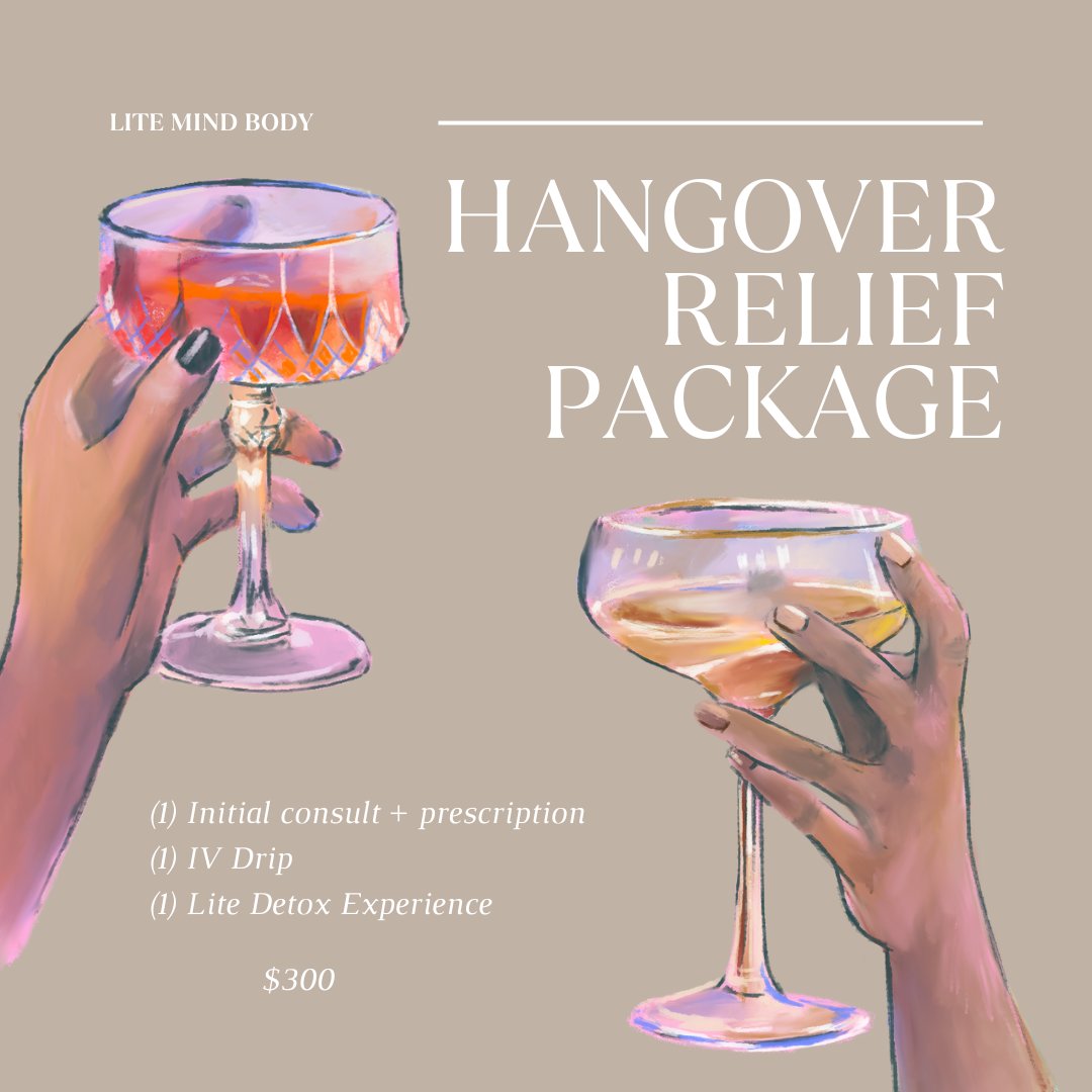 Want to go out this weekend but tired of hangovers ruining the next day? Skip the consequences of drinking with our hangover relief package! #Toronto