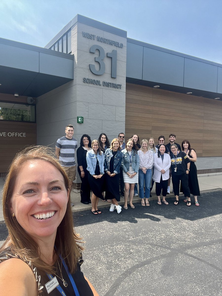 New teacher orientation is off to a great start! We are so excited to welcome these talented educators to <a href="/district31/">West Northfield School District 31</a>!
