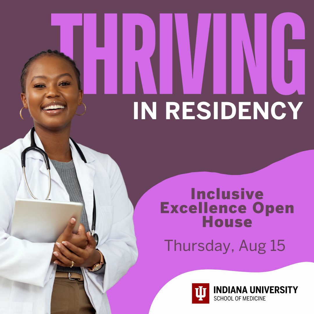 IU School of Medicine GME tweet media