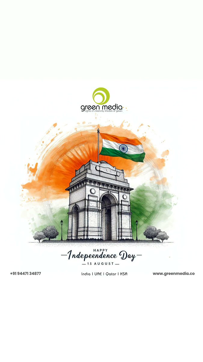 Bringing events to life with our seamless AV integration! Green Media celebrates India's 78th Independence Day  #IndependenceDayIndia #EventTech #Kerala