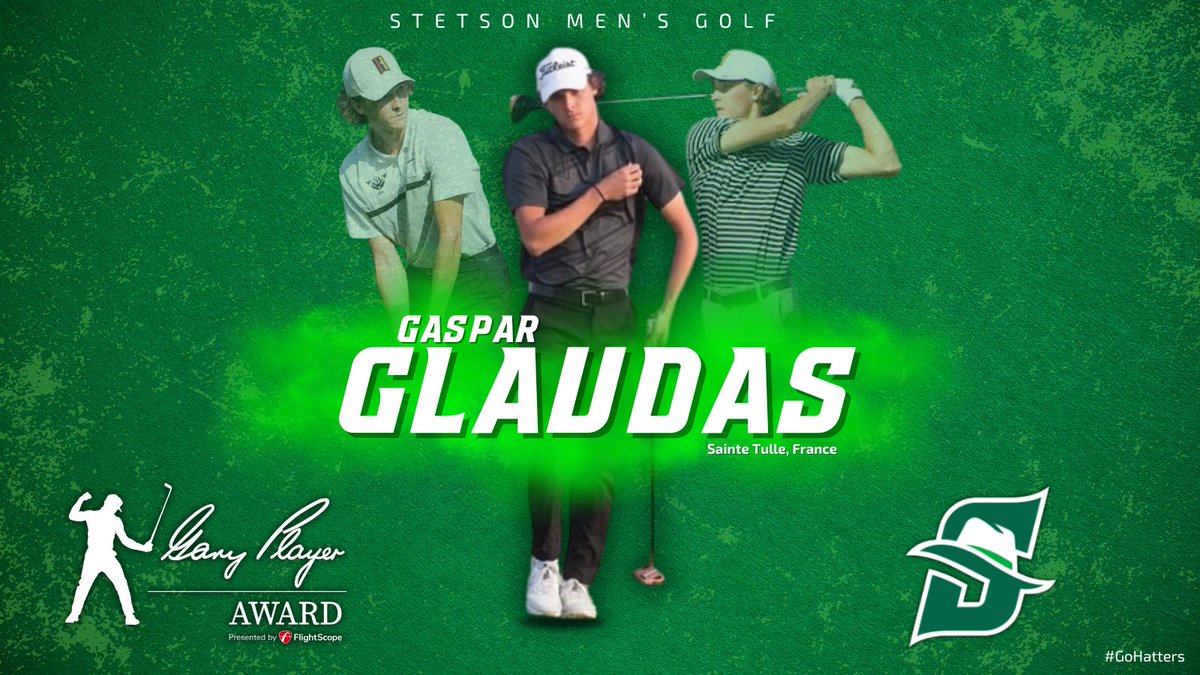 Congratulations to Gaspar Glaudas on being named a recipient of the Gary Player Award!  

Release: bit.ly/3X4ychR 

#GoHatters