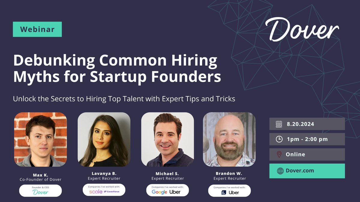 If you’re a startup founder and you care about hiring — join us next Tuesday for our free webinar!
linkedin.com/events/7229229…