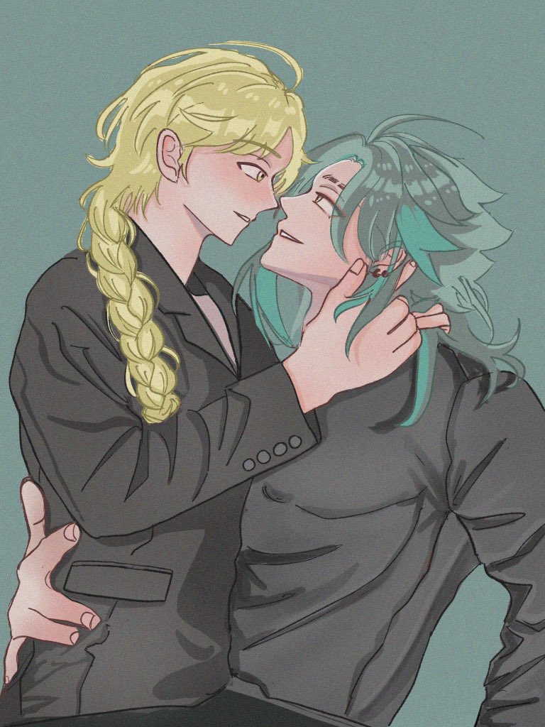 gemgem2412's tweet photo. Hey my sweetie 😉
#Genshinfanart 
#XiaoAether 
#drawing https://t.co/KecTpQ3bPW