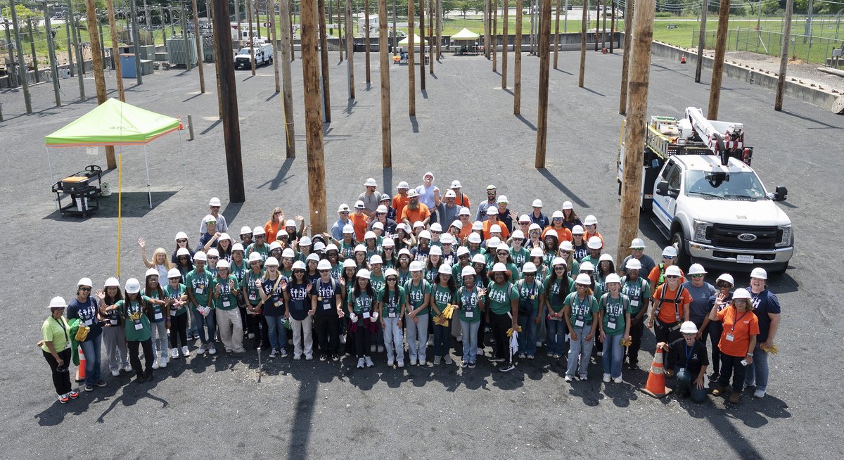 Exelon's tweet photo. Our 2024 Exelon Foundation Summer #STEMAcademy season draws to a close. Students in Chicago, Baltimore, D.C. and Philadelphia areas, including the first Boys to STEM Academy students, gained invaluable experience learning about STEM. We're excited for their future STEM careers! https://t.co/09SI99NXAY