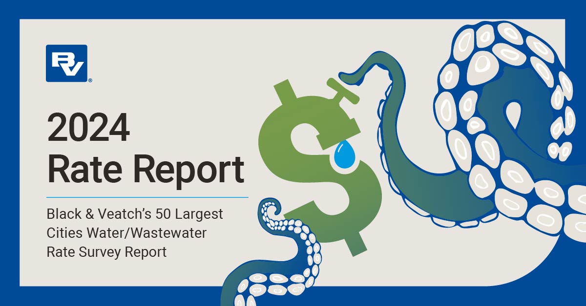 Black_Veatch's tweet image. Our 2024 Water #Wastewater Rate Survey Report is here! 🚱

Take a deeper look at the affordability issues the #WaterIndustry is facing, while at the same time struggling to maintain levels of service and build financial resiliency.

Download your copy. 👇
ms.spr.ly/6019lqwvc
