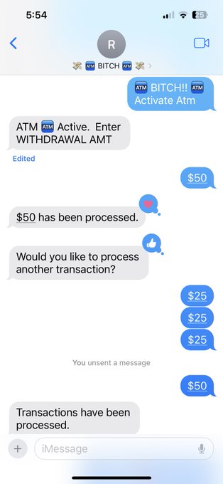 Love using my 🏧 bitchhh.. 🏧 💸 😂 https://t.co/PVWa5CcEJI<a href="/tag/newprofilepic"class="tags"><span>#newprofilepic</span></a>