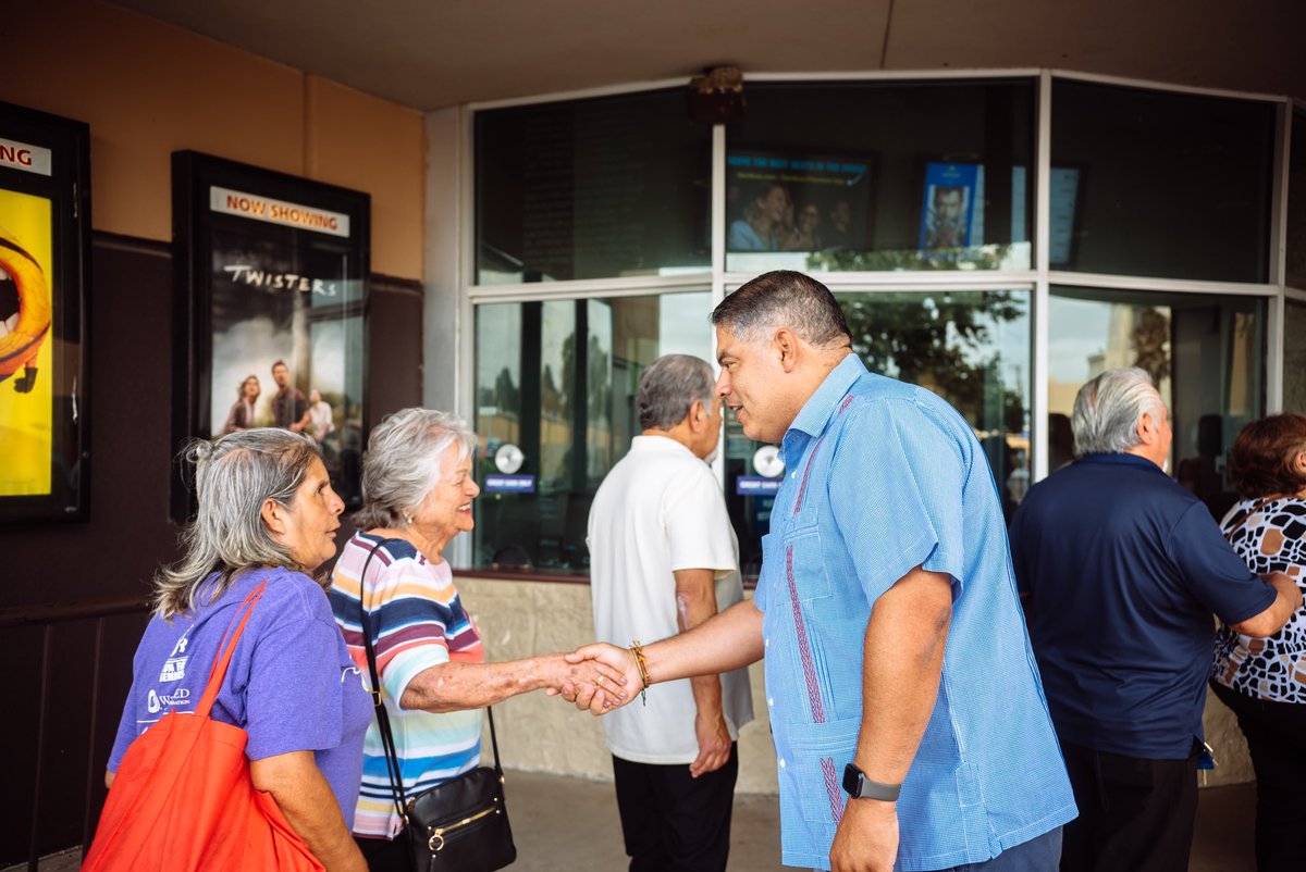 Councilman Manny Pelaez (@mannyforsa) on Twitter photo ICYMI: I recently hosted a special, free screening of “Twisters,” in partnership with <a href="/gonzabafoundat1/">The Gonzaba Foundation</a>, that brought together seniors from all over the city. It's always a pleasure to share moments like these with our seniors, and I’m always so grateful to spend time with them. ICYMI: I recently hosted a special, free screening of “Twisters,” in partnership with <a href="/gonzabafoundat1/">The Gonzaba Foundation</a>, that brought together seniors from all over the city. It's always a pleasure to share moments like these with our seniors, and I’m always so grateful to spend time with them.