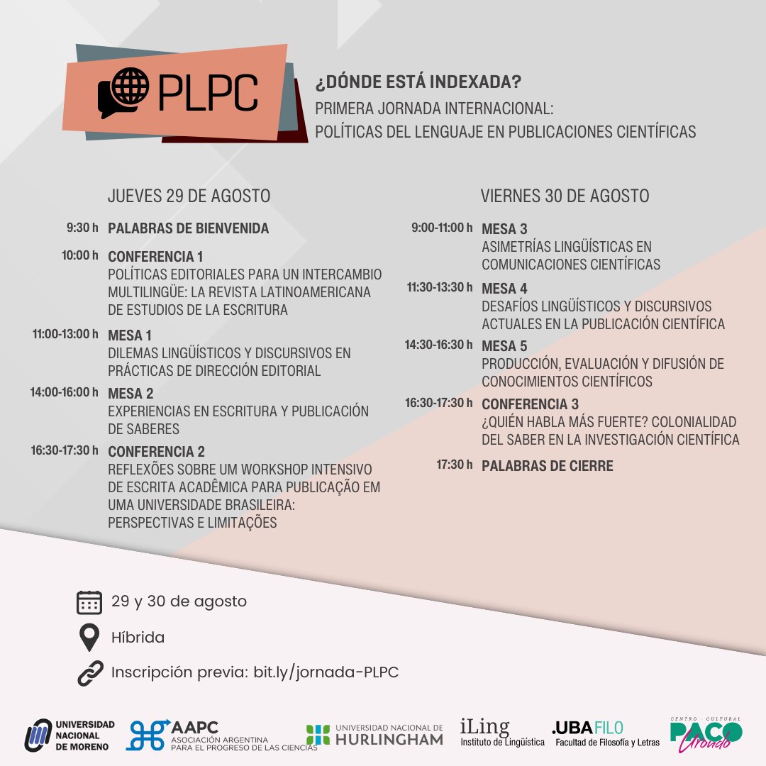 Instituto de Lingüística tweet media