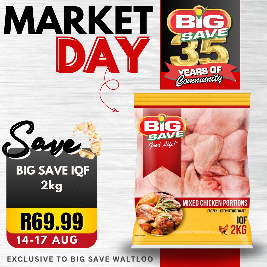JEEMC3's tweet photo. 💃💃💪

Big Save Waltloo Market Day Special available again 💃🏪🛒💯🥰 come and enjoy Shopping with us🏪🛒💯

Back by popular demand😊🛒💃

This special is strictly for Big Save Waltloo Customers Only and valid until Saturday 17th 2024 😊😊❤️💯

  #BigSaveWaltloo #locationsila https://t.co/yn5DOBuBou