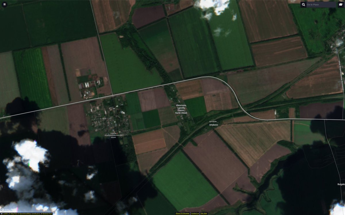 Moscovians dig new trenches around Artakovo Kursk.
51.631413199697356, 35.19071150418818
6 vs 13 august