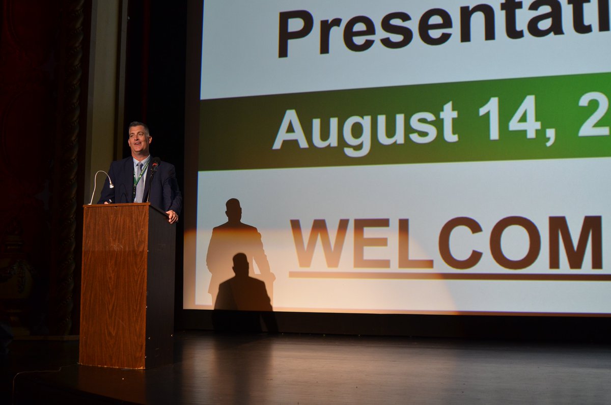 All <a href="/DGDistrict58/">District 58</a> staff attended this morning's Welcome Event at the Tivoli Theatre. It was a great way to get staff ready to kick off another school year! View photos and learn more at dg58.org/community-enga…. #dg58pride