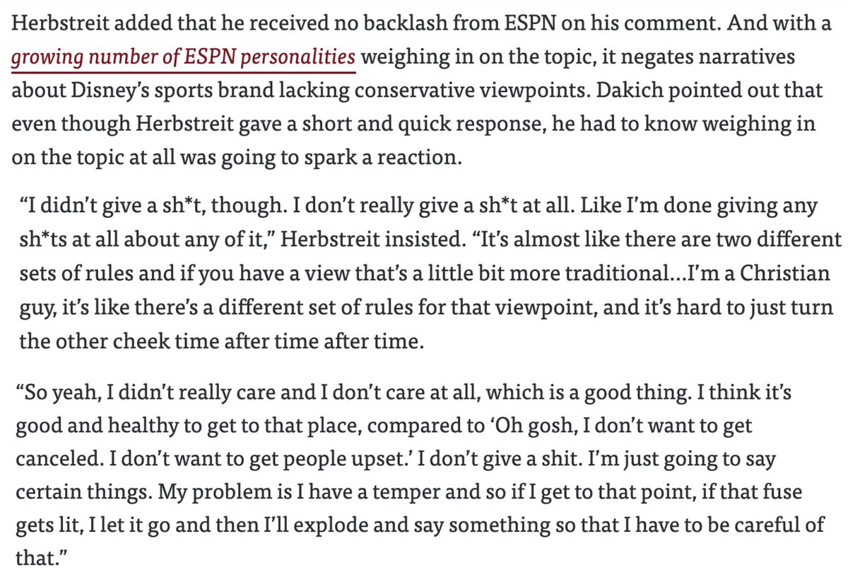 awfulannouncing's tweet photo. Kirk Herbstreit is done giving a sh*t if people don't like his thoughts on the transgender athlete discourse. https://t.co/yiZqNdQT8V https://t.co/5jdYm6WxZf