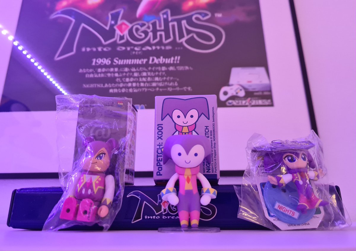 nights_museum's tweet photo. Every small NiGHTS figure.
#NiGHTSintoDreams 
#NiGHTSJourneyofDreams 
#NiGHTS_MUSEUM https://t.co/d5rDM8YrZt