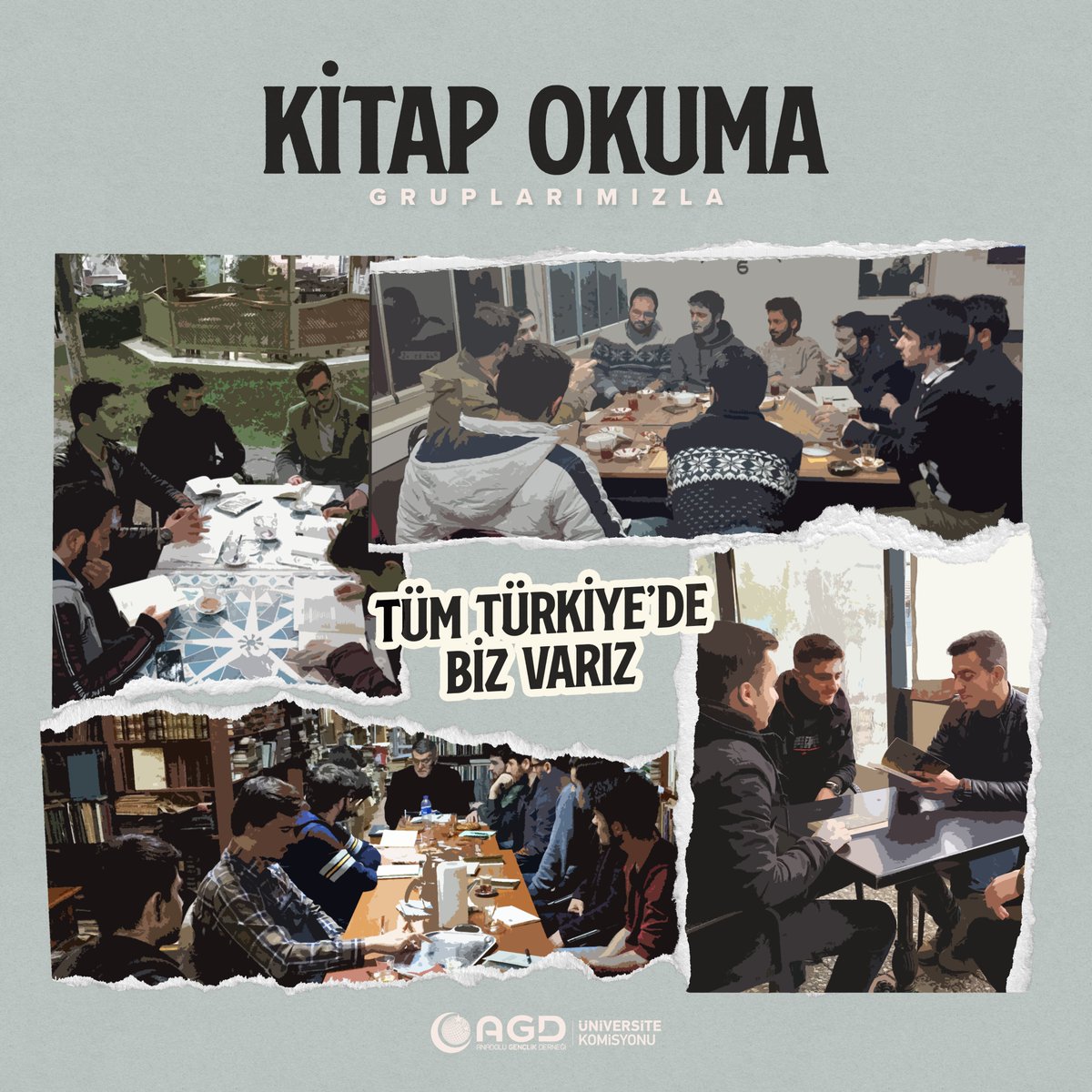 Kitap Okuma Gruplarımızla #TümTürkiyedeBizVarız

#TercihimAGD
#YKS2024