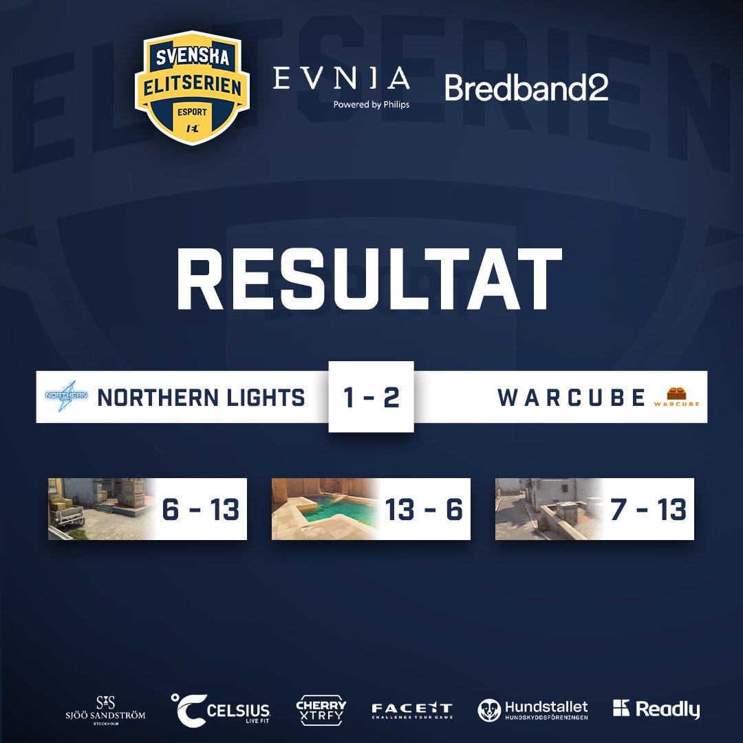 Svenska Elitserien CS2 tweet media