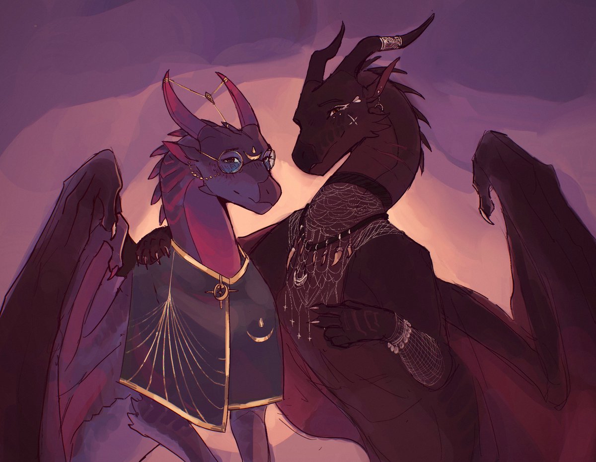 Everestblu3's tweet image. Clearsight and Listener, historians say they were the bestest of friends!