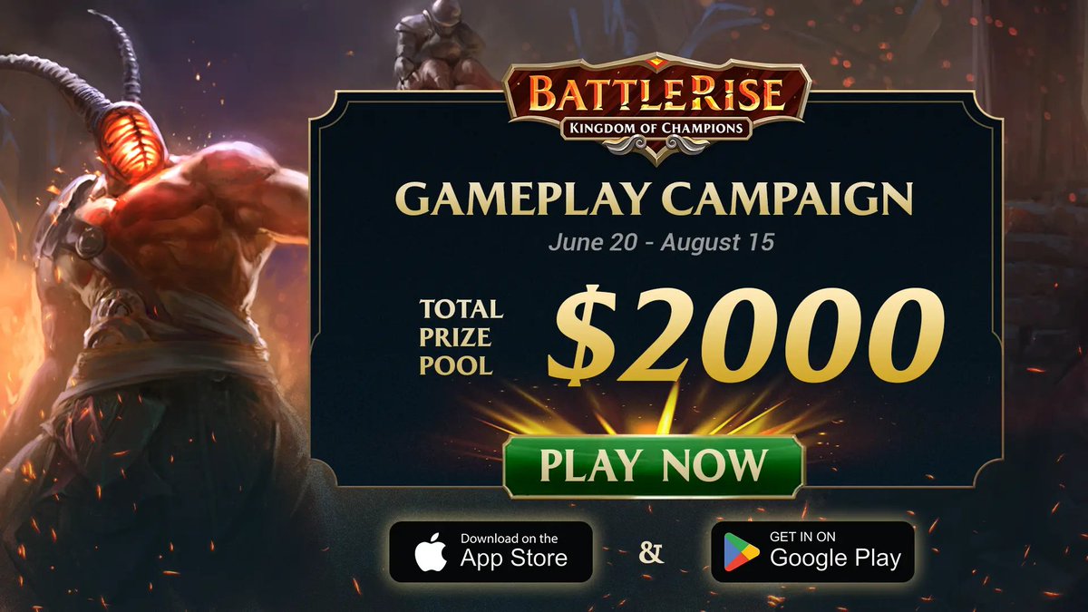 It's time to check your rewards! <a href="/BattleRiseGame/">BattleRise: Kingdom of Champions</a> is sending you 6,000 $USDT who completed all the tasks of BattleRise on Dmission💰

Who've not done yet, this is your last remind👉dmission.me/community/batt…🔔

📽 youtube.com/watch?v=fUUj0z…

#BattleRiseGame #BattleRiseNFT #DMissionZone