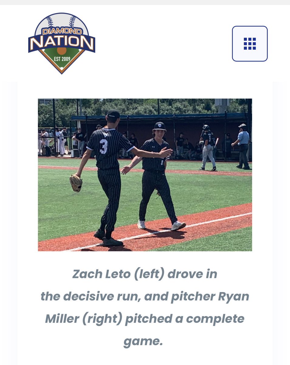 RyanMiller2026's tweet photo. Dug deep this game and with a solid defense behind we walked away with the W.  On to the semi finals!!  Let’s GO!!! @triplecrownbaseball @diamondnation

https://t.co/kOVZoeN5Io https://t.co/O5ma1jUWvn