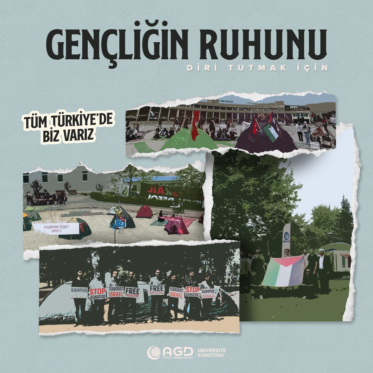 Gençliğin Ruhunu Diri Tutmak İçin #TümTürkiyedeBizVarız

#TercihimAGD
#YKS2024