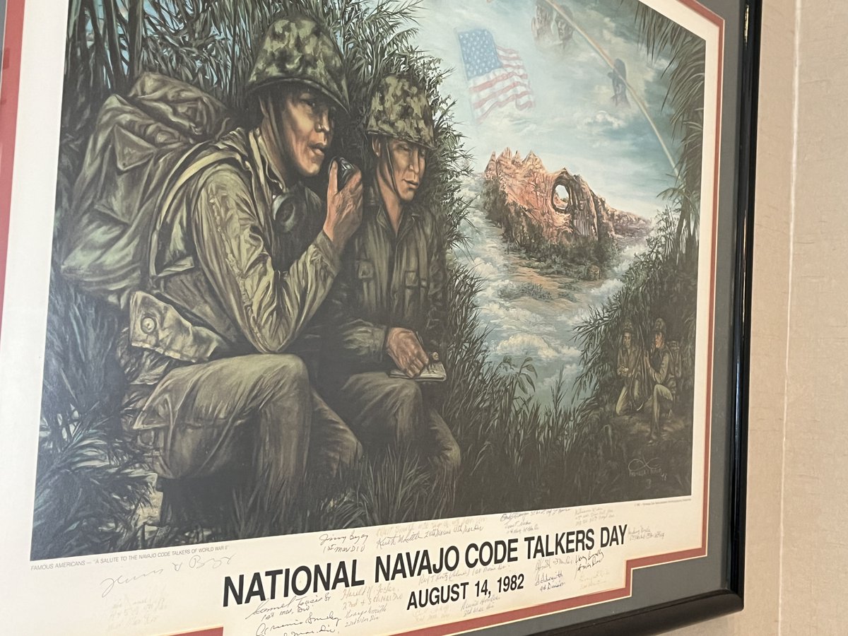 Today is National Navajo Code Talkers Day. This holiday honors the contributions of Native Americans / First Nations people who contributed to the United States war effort during World War II, as well as recognizing the evolution of U.S. code related to Native American languages