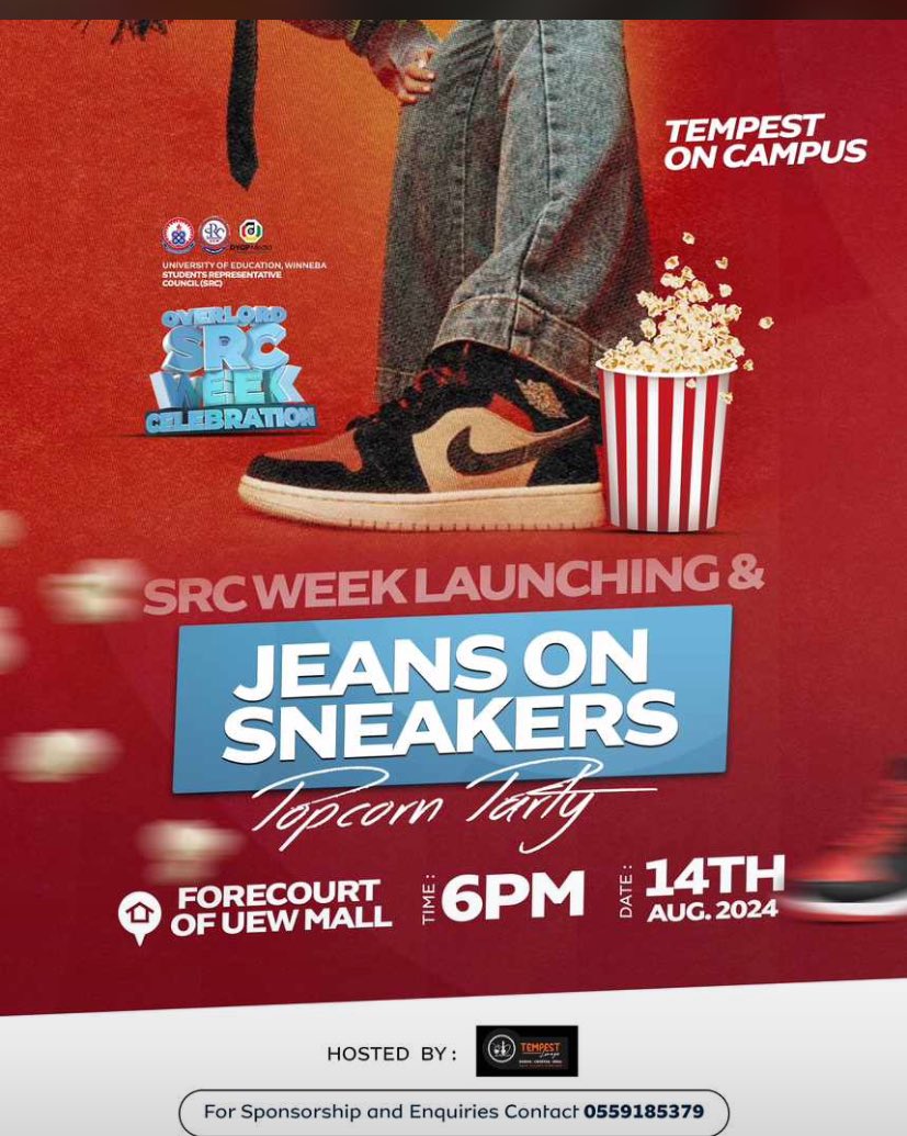 EfyaFina's tweet photo. If you are on campus…. Let’s pull up #UEWSRCWeek  @uewcampus https://t.co/Gn19TBAQLC