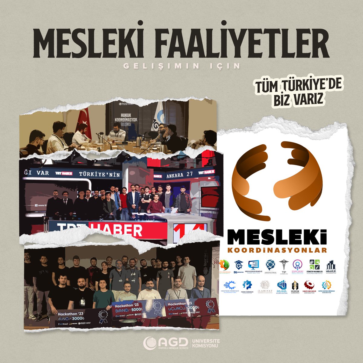 Mesleki Faaliyetlerimizle #TümTürkiyedeBizVarız

#TercihimAGD
#YKS2024