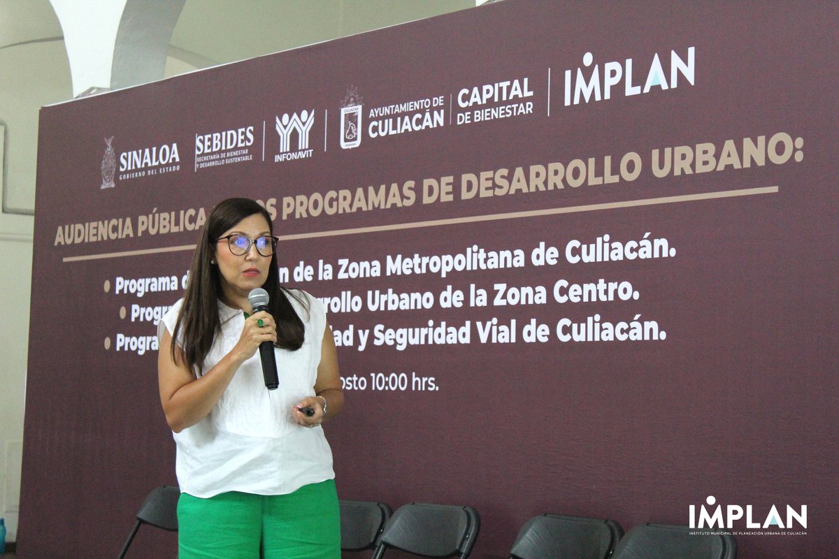 AUDIENCIA PÚBLICA DE LOS PROGRAMAS DE DESARROLLO URBANO DEL MUNICIPIO DE CULIACÁN

facebook.com/implanculiacan…

🏙️🚎