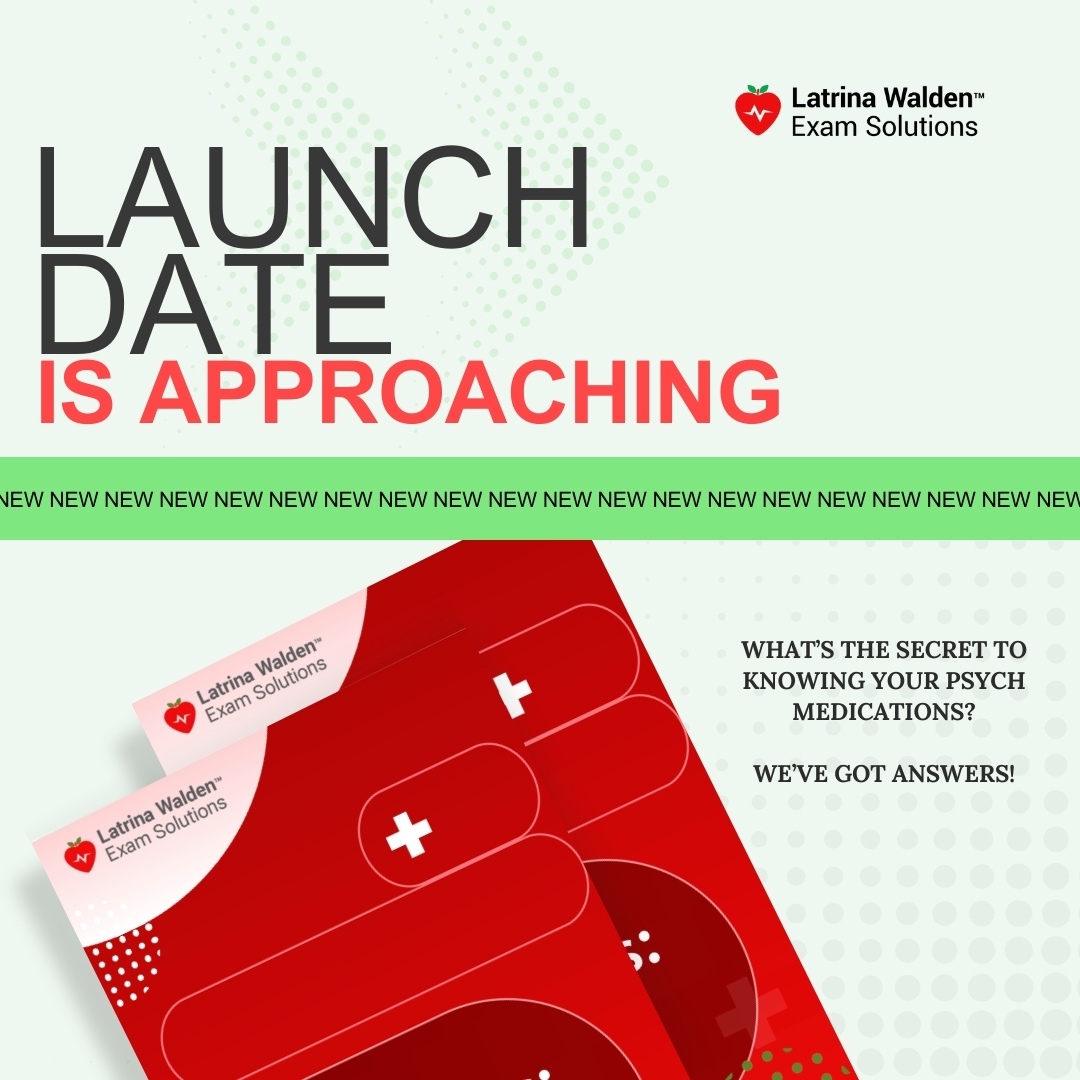 LatrinaWalden's tweet image. A new book is on the horizon! We poured our best into creating this guide for y'all! What's it about?? PSYCH MEDICATIONS! So keep an eye out cause this will be a hit!

#PMHNP #Psychopharmacology #review #medications #booklaunch #book #education
