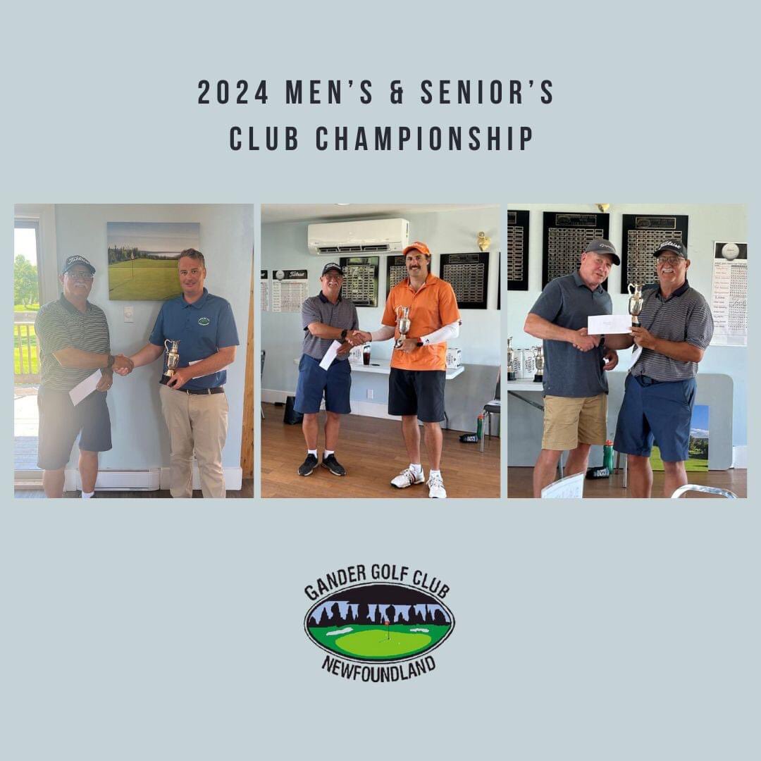 Congratulations to all those that competed in the 2024 Men’s &amp; Senior’s Club Championship this past weekend! Winning results:

🏆 Club Champion: Jason Evans
🎖️ Handicap Champion: Callum Tulloch
🏅 Senior Club Champion: Dan Purcell
