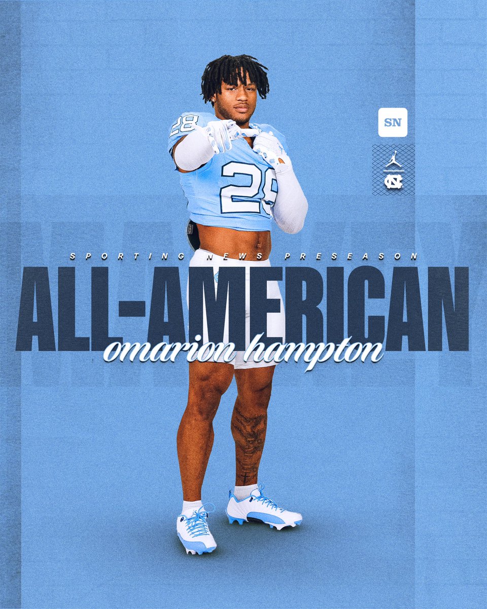 A first-team All-American heading into 2024 🚀 

#CarolinaFootball 🏈 #UNCommon