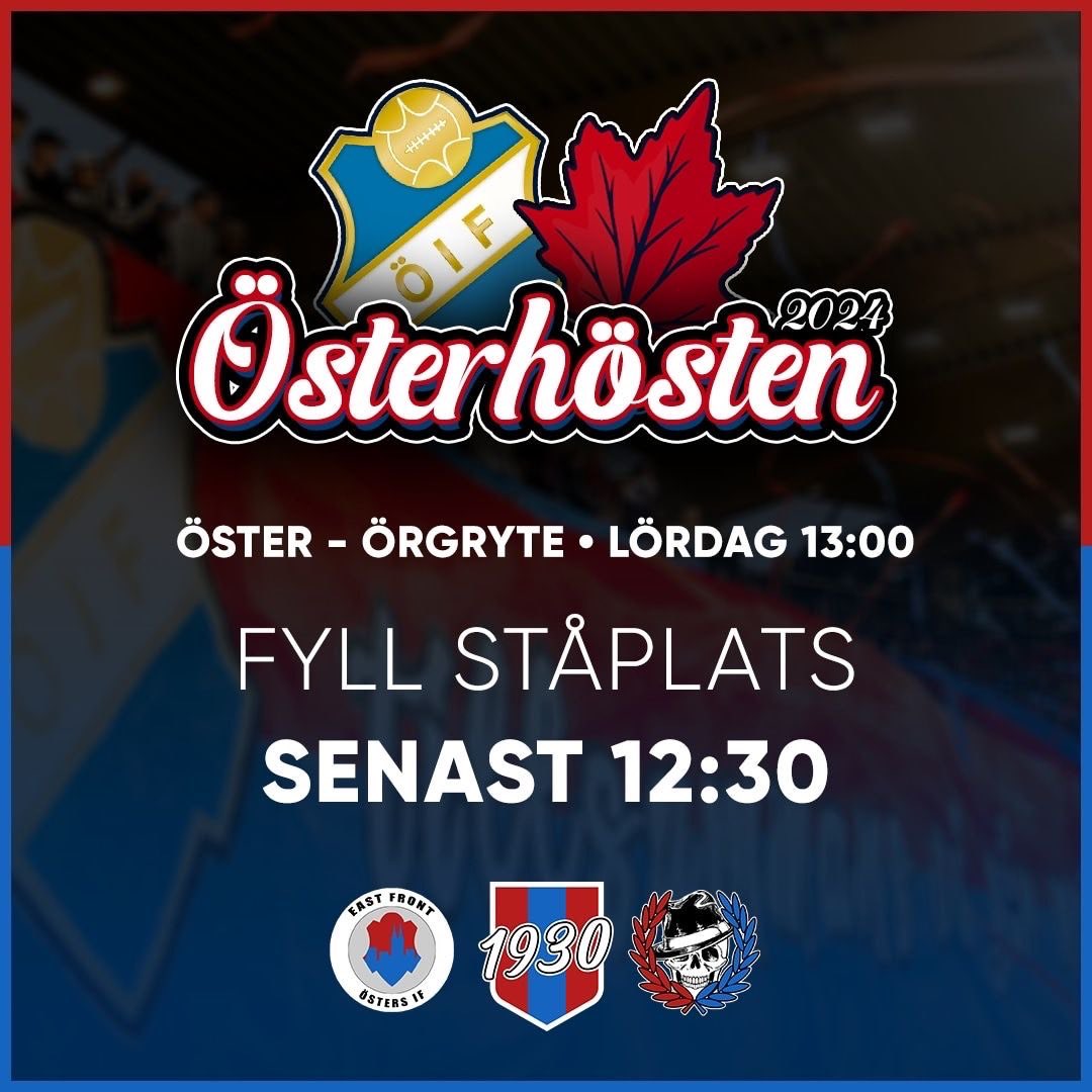 Dela, Fyll Ståplats ses på södra.