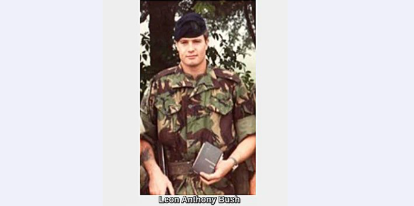Hannyhas's tweet image. #Remembered 27/9/1982, Leon Anthony Bush, 22. Corporal with Worcestershire &amp;amp; Sherwood Forresters, murdered by INLA terrorists. Booby trap bomb attached to security gate exploded as he opened it at West Circular Rd, Highfield, West Belfast. Unusually children were not present #OTD