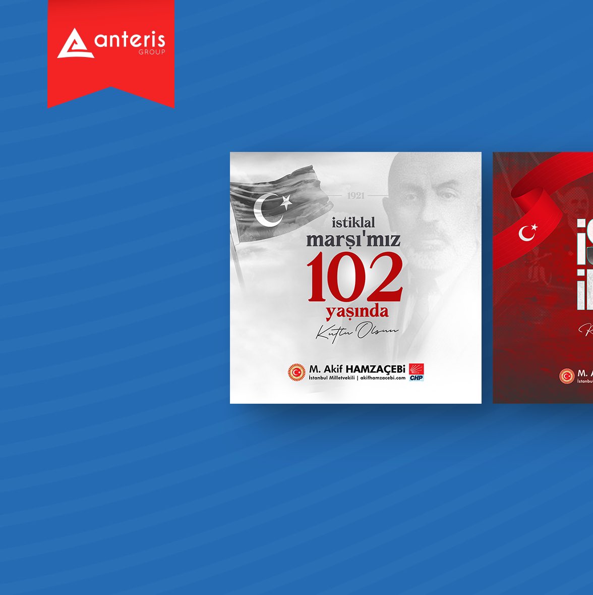 AnterisGroup's tweet photo. Anteris ile mesajlarınız net, geri dönüşleriniz verimli.
İşinizi asla şansa bırakmayın. 🍀💫

Sn. Mehmet Akif Hamzaçebi
#reklam #siyaset #kampanya #outdoor #socialmedia #ajans #grafiktasarım #sosyalmedya #türkiye #turkey #istanbul #ankara #izmir #mersin #anteris https://t.co/sSWra7yUrU