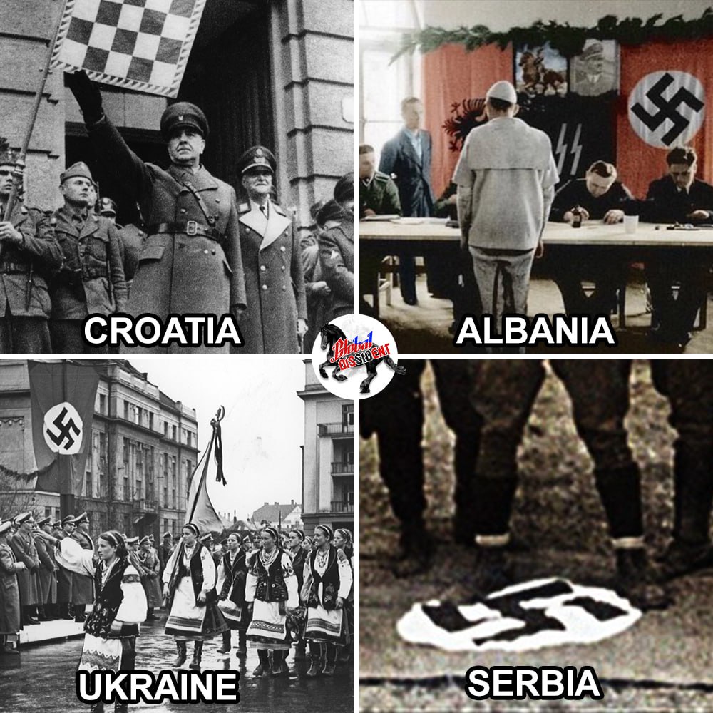 Historical facts: During World War II, while some countries rolled out the red carpet with flowers and music for the Nazis, Serbia "greeted" them with hand grenades. #History #WWII