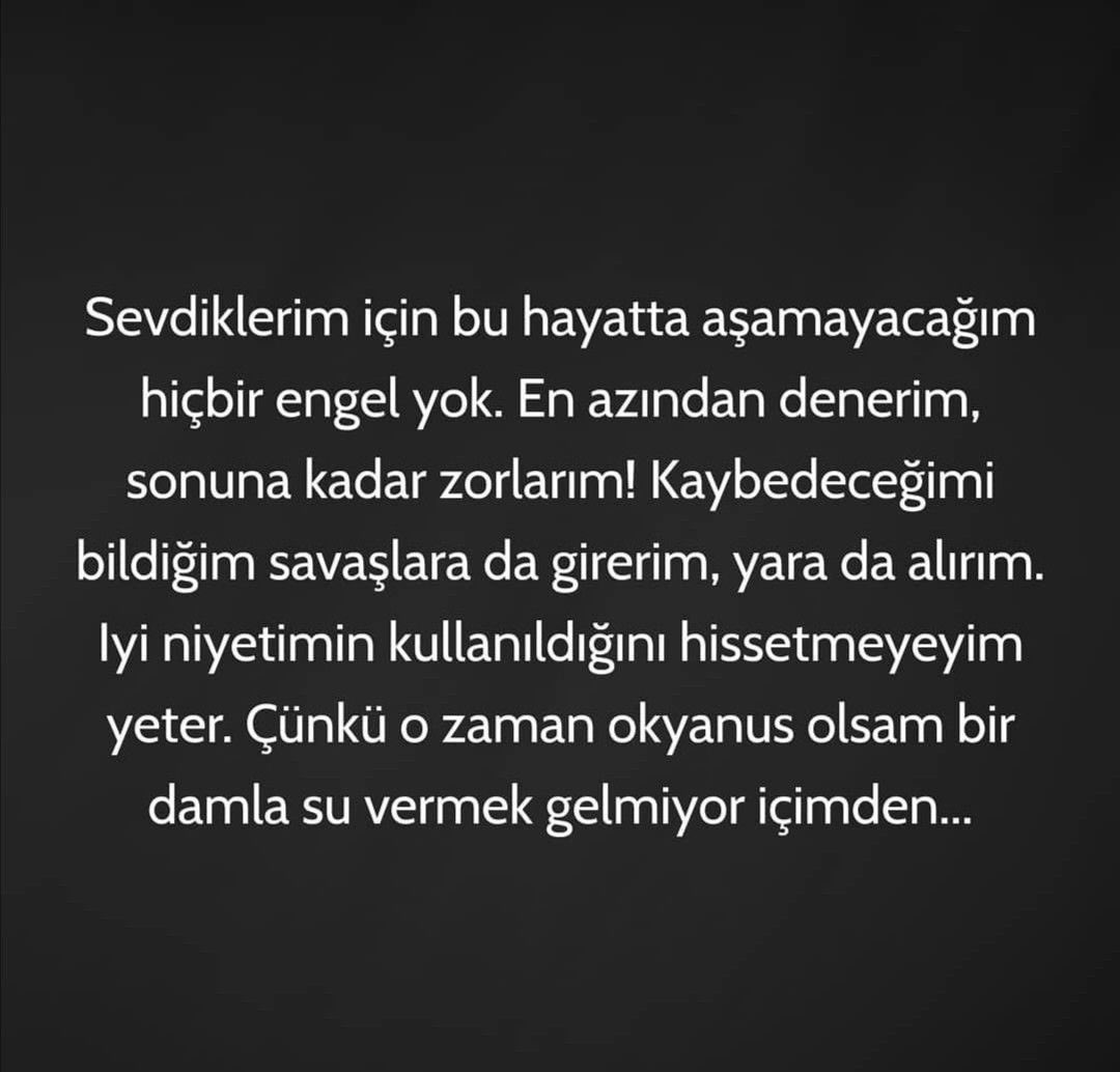 “Beni en saf şekilde anlatan kelimeler…”