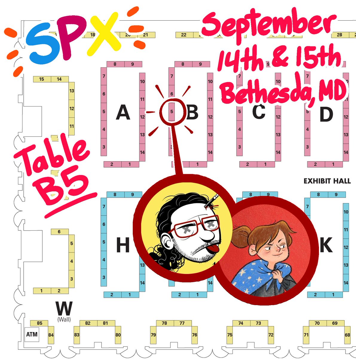 ErgoComix's tweet photo. Upcoming conventions, tabling with the always awesome @monitosbonitos https://t.co/YDiWGLLNn7