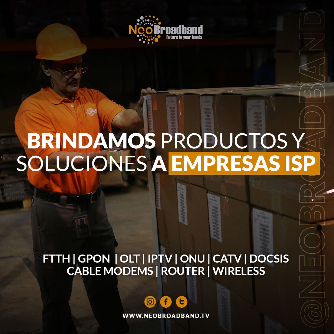 NeoBroadband's tweet photo. 💪 Neo Broadband Inc. Is always ready to assist you with your needs, contact your sales representative.

👉🏾 https://t.co/n7A4Wx8bsa

📧 customerservice@neobroadband.tv

#fibraóptica #fibra #opticalfiber #Wifi #DualBand #BandaAncha #broadband https://t.co/uawcf30cvu