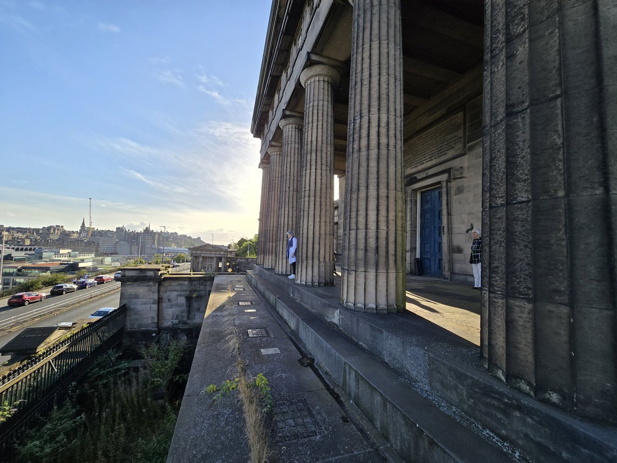 I was grateful to get a wee tour of the old Edinburgh High School site this evening by the Royal High School Preservation Trust. 😍

The site and its views are unparalleled - the venue will be huge cultural and economic asset when it opens in 2027.