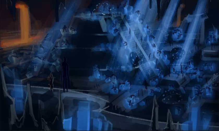 OmarMontoyaII's tweet image. Concept Art for my comic, Beyond Light. 

Wanted to get the word out there for what I've been up to! If you like fantasy with a touch of mystery, intrigue, and warm fuzzies replaced by melancholy, consider following to see more updates!

#BeyondLight #Soulslike #undertale #Zelda