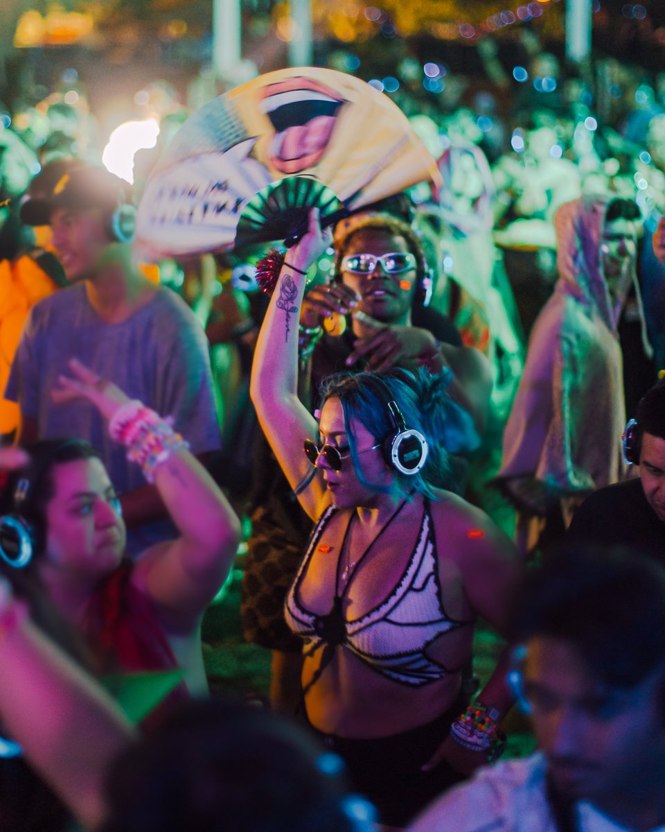 NocturnalWland's tweet photo. Reminiscing on last year's Camping Pre-Party + Silent Disco Afterhours at Nocturnal 2023...🌙🕺 Unlock the full #InfiniteWild experience & meet us on the dance floor in the campgrounds! 🪩 https://t.co/0Z1PprKwnh