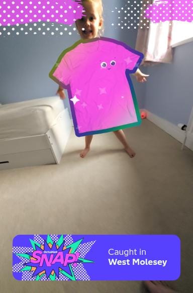 laurathon's tweet photo. @OctopusEnergy this little one is going to miss playing her new favourite game! #OctoplusSNAP https://t.co/wAKXFhz3MV