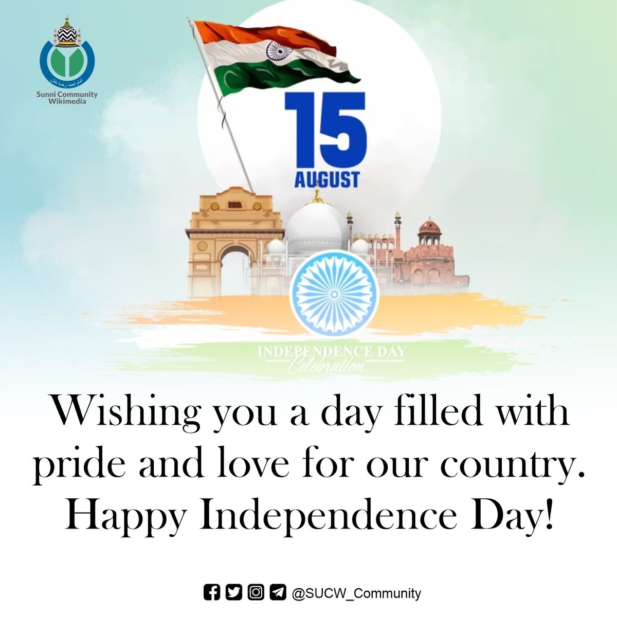 Wishing you a day filled with pride and love for country.

Happy independence Day!

#HappyIndependenceDay2024